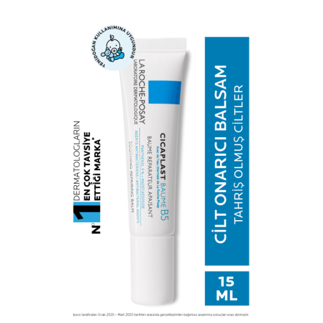 La Roche-Posay Cicaplast Baume B5 15 ml Yatıştırıcı ve Onarıcı Krem