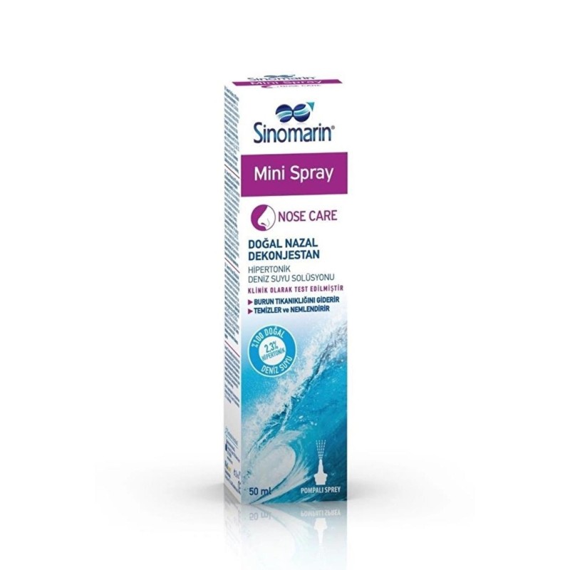 Sinomarin Mini Deniz Suyu 50 ml Burun Spreyi
