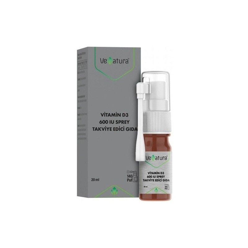 Venatura Vitamin D3 600 IU Sprey 20 ml