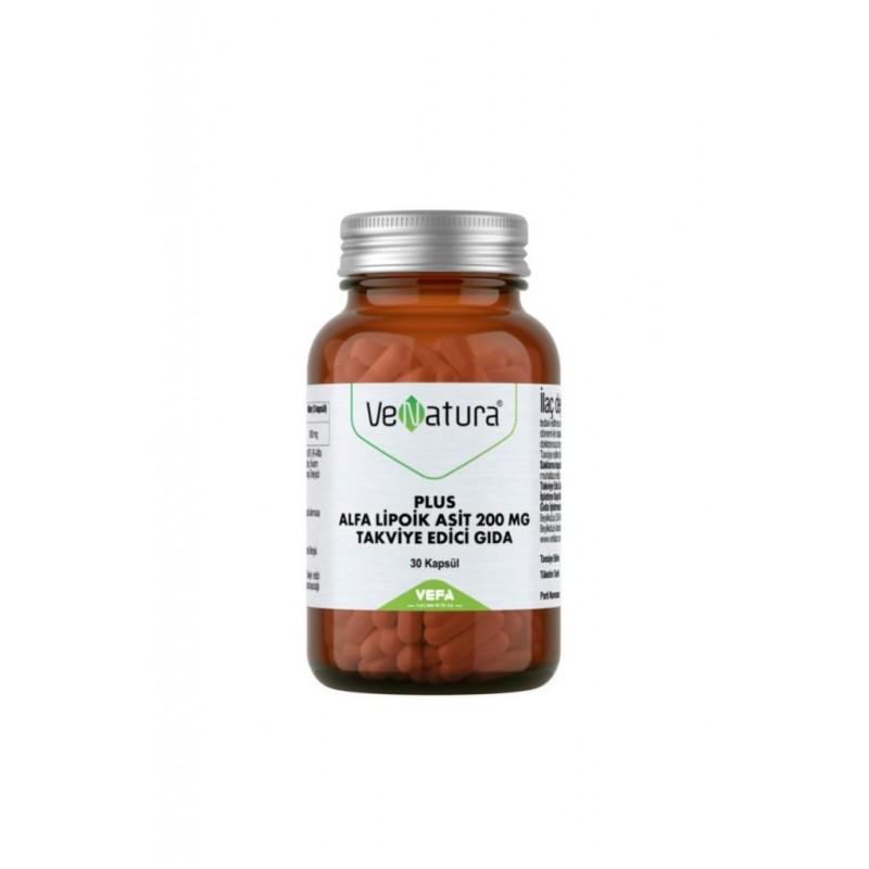 Venatura Plus Alfa Lipoik Asit 200 mg 30 Kapsül