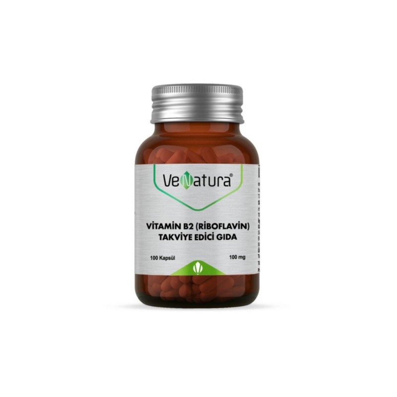 Vitamin B2 (riboflavin) 100 Kapsül