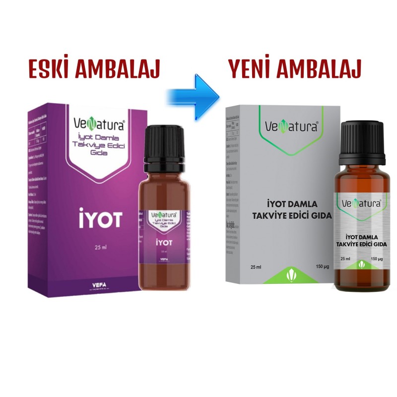 Venatura İyot Damla 25 ml 2 Adet