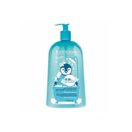 Bioderma Abcderm Foaming Cleanser 1000 ml Saç Vücut Temizleme Jeli
