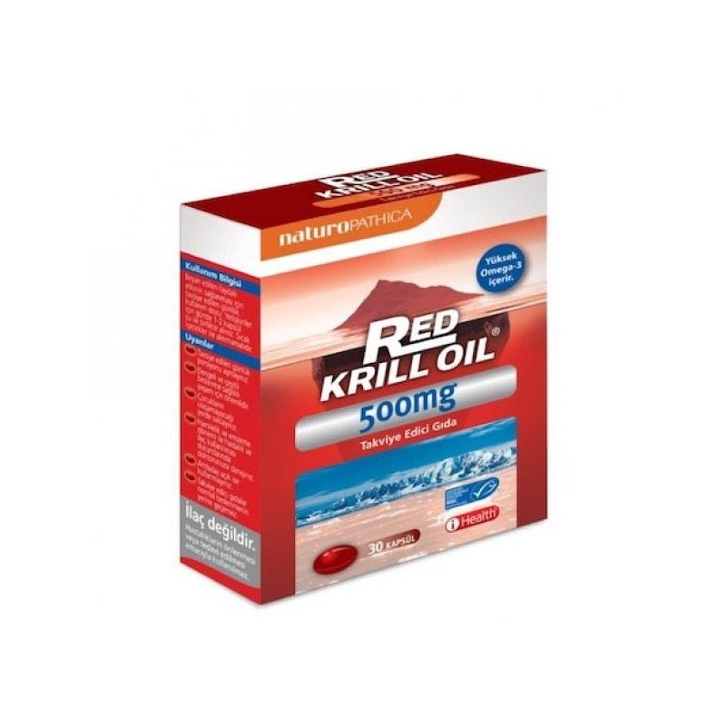Naturopathica Red Krill Oil 500 mg 30 Kapsül Balık Yağı