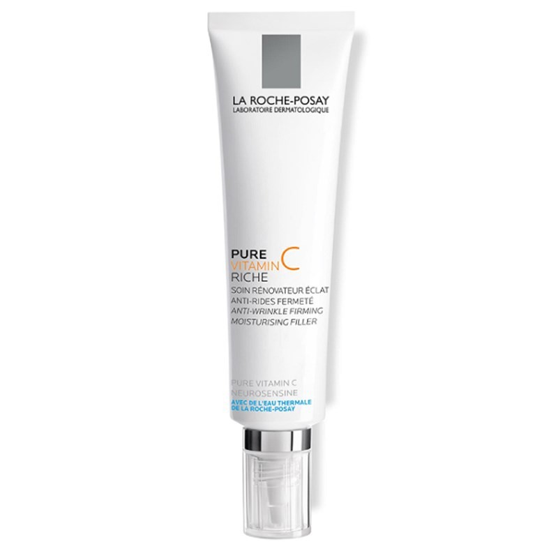 La Roche-Posay Pure Vitamin C Rıche (Redermic C PS) 40 ml Kuru ve Hassas Cilt Yaşlanma Karşıtı Krem