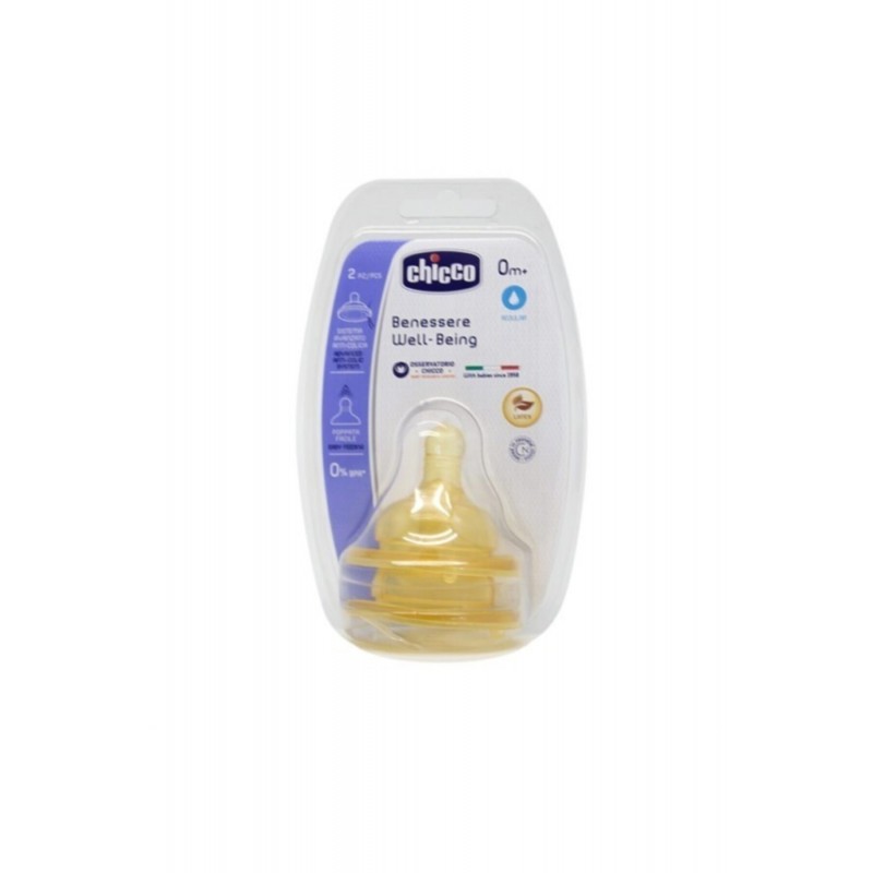 Chicco Benessere Well-Being 0m+ 2li Biberon Başlığı