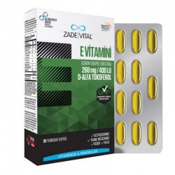 Zade Vital Vitamin E 266 mg 400 IU 30 Softjel