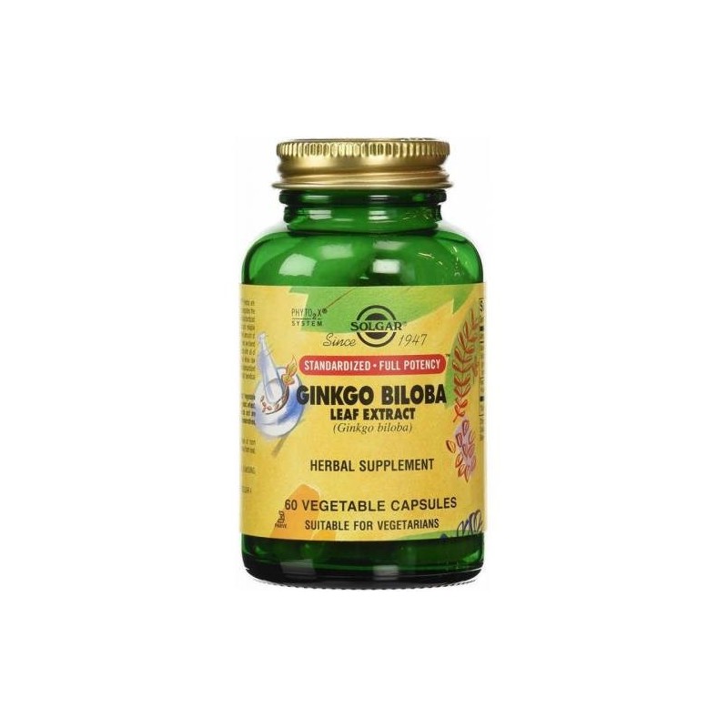 Solgar Ginkgo Biloba Leaf Extract 60 Kapsül