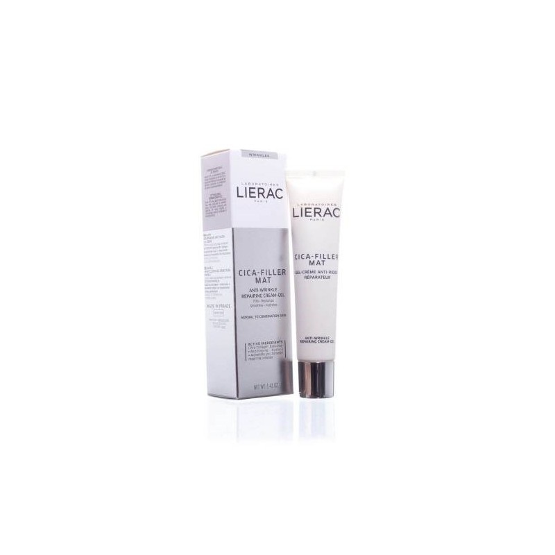 Lierac Cica-Filler Mat Cream Gel 40 ml Onarıcı Kırışıklık Karşıtı Jel Krem