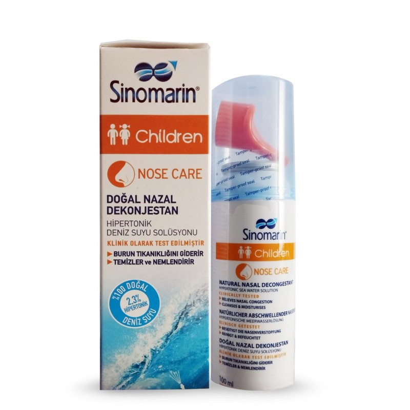 Sinomarin Çocuklar Için Deniz Suyu Spreyi 100 ml
