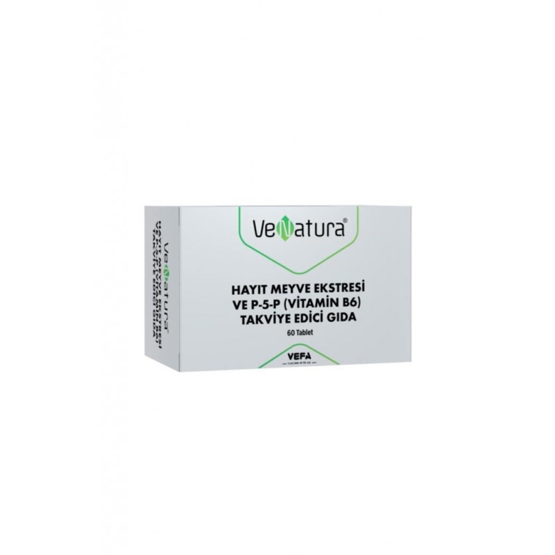 Venatura Hayıt Meyve Ekstresi ve P-5-P (Vitamin B6) 60 Tablet