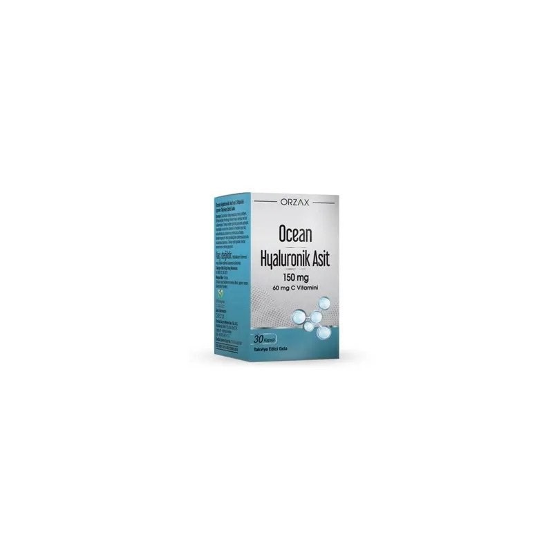 Ocean Hyaluronik Asit 150 mg 30 Kapsül