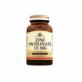 Solgar Zinc Picolinate 15 mg 100 Bitkisel Kapsül