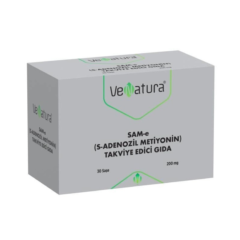Venatura SAM-e (S-ADENOZİL METİYONİN) 30 Şase