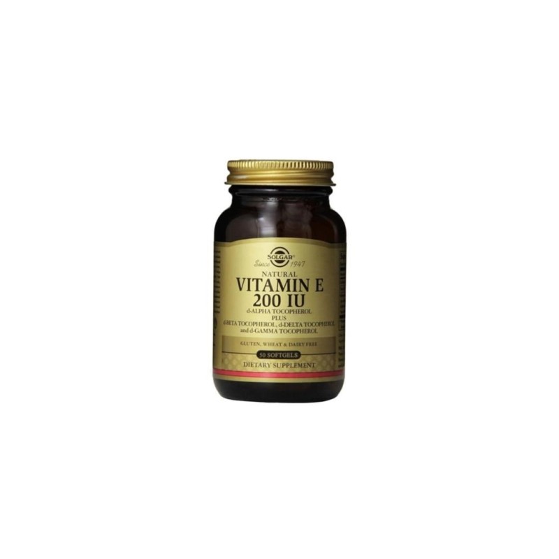 Solgar Vitamin E 200 IU 50 Kapsül