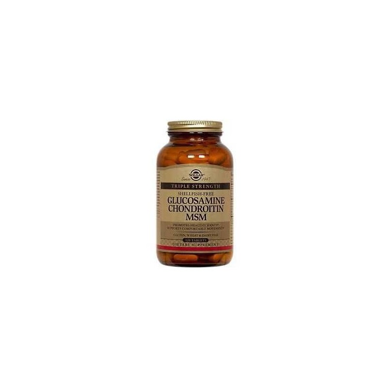 Solgar Glucosamine Chondroitin MSM 120 Tablet