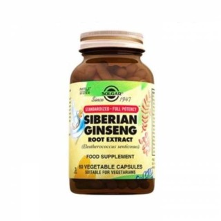 Solgar Siberian Ginseng Root Extract 60 Kapsül