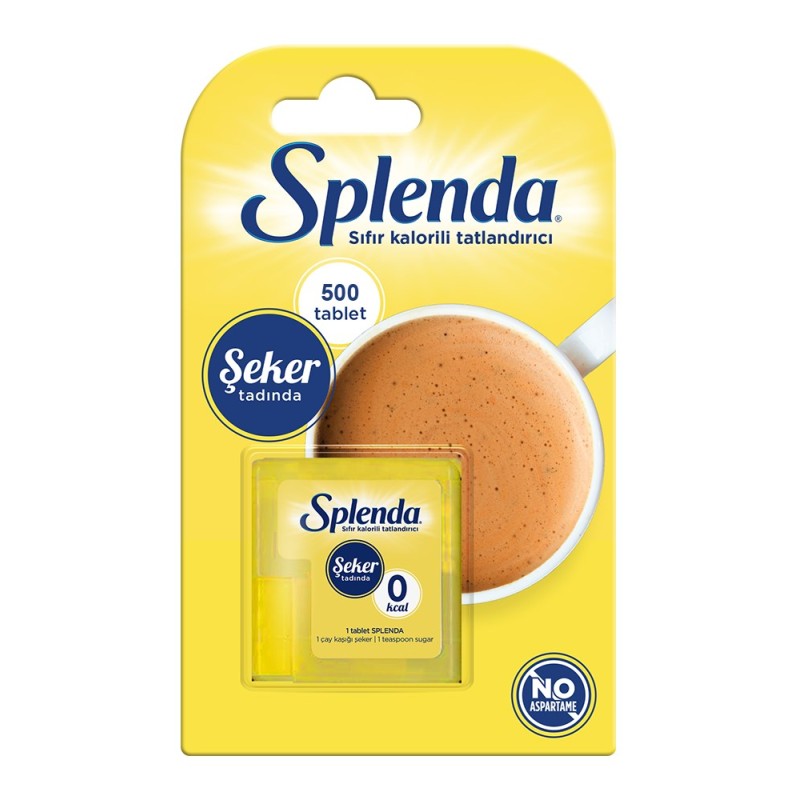 Splenda Tatlandırıcı 500 Tablet 3 Adet