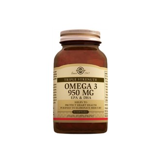 Solgar Omega 3 950 mg 100 Kapsül Balık Yağı