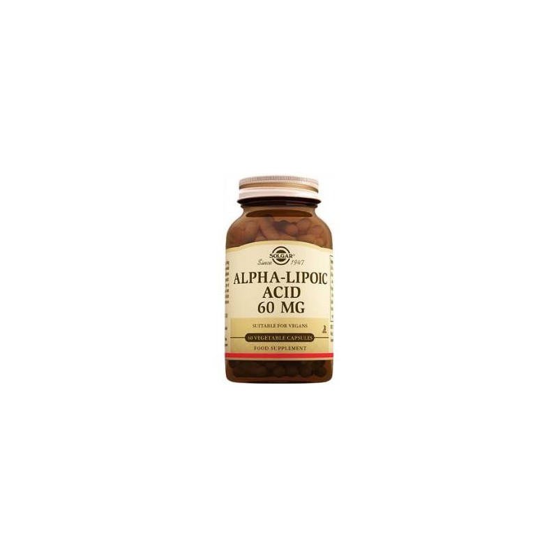 Solgar Alpha Lipoic Acid 60 mg 30 Kapsül