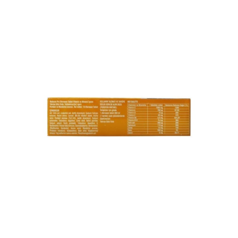 Redoxon PRO Efervesan 15 Tablet Redoxon PRO Efervesan 15 Tablet
