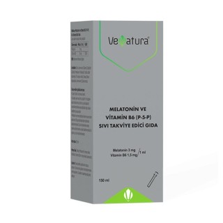 Venatura Melatonin ve Vitamin B6 P-5-P 150 ml