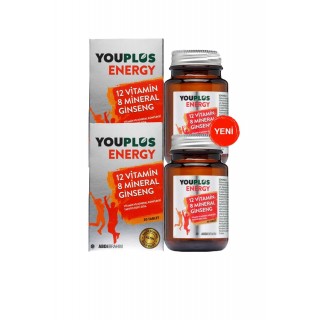 Youplus Energy 30 Tablet 2 Adet 