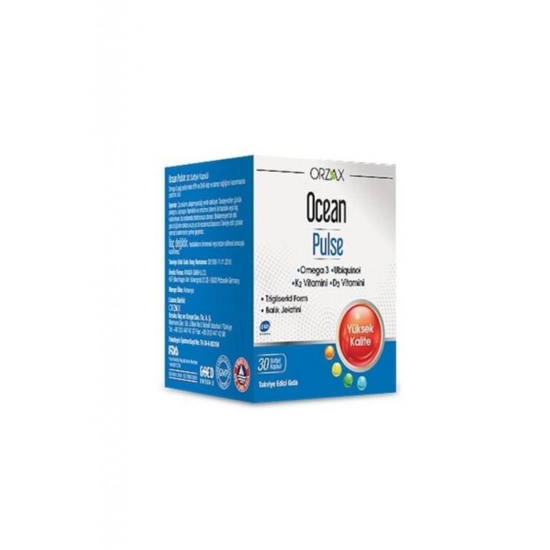 Ocean Pulse 30 Kapsül Balık Yağı