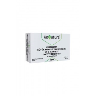 Venatura Cranberry ve D-Mannoz 30 Kapsül