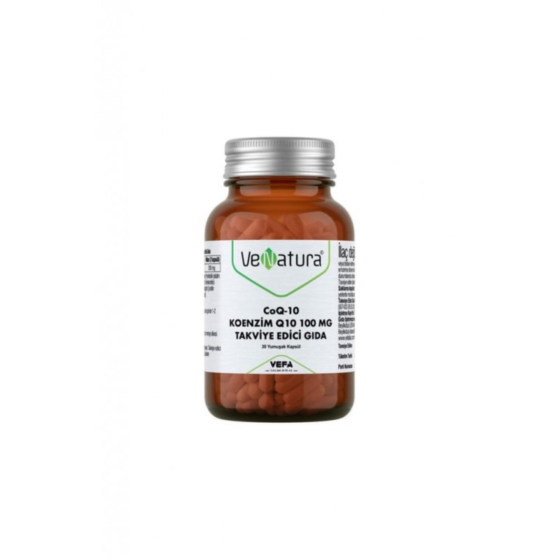 Venatura Koenzim Q10 100 mg 30 Yumuşak Kapsül