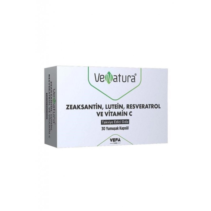 Venatura Zeaksantin Lutein Resveratrol Vitamin C 30 Kapsül