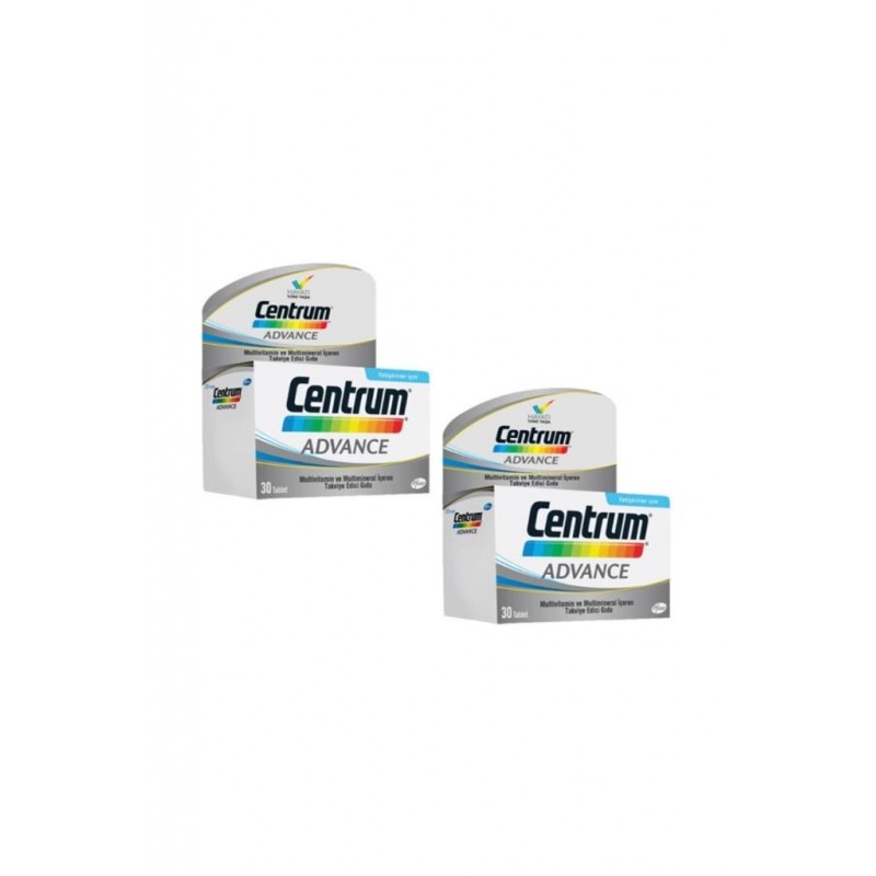 Centrum Advance Multivitamin 30 Tablet 2 li Paket