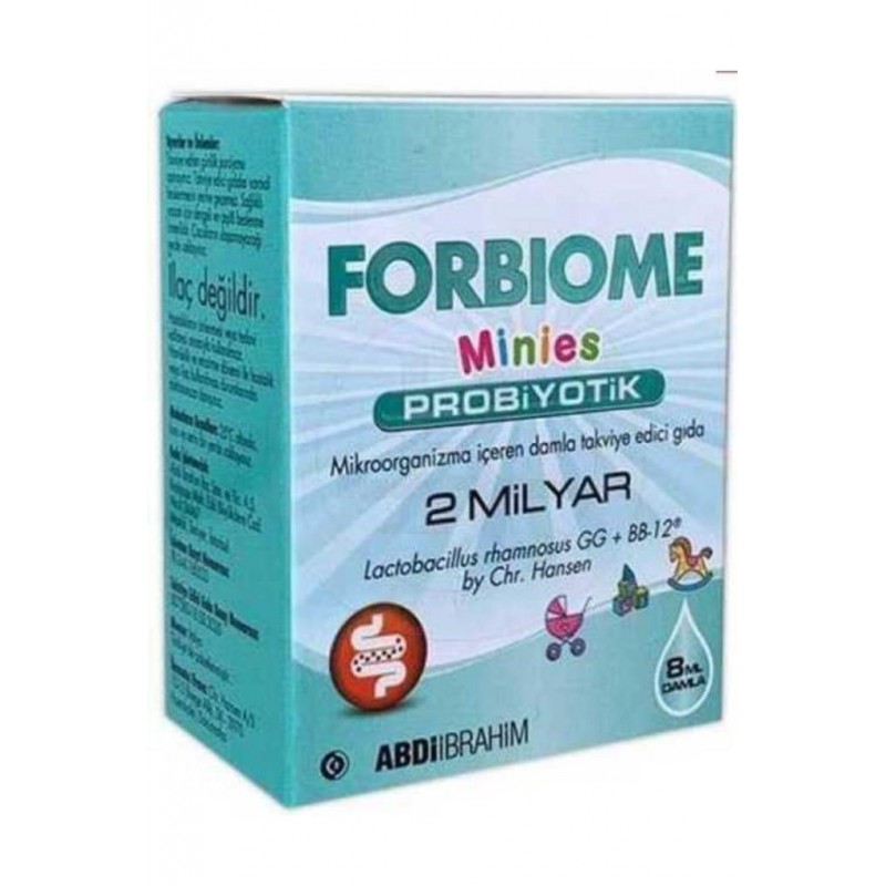 Forbiome Minies Probiyotik 2 Milyar 8ml Damla