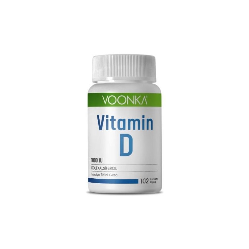 Voonka Vitamin D 102 Kapsül