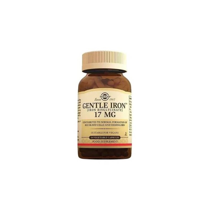 Solgar Gentle Iron 17 mg 90 Kapsül