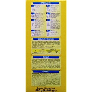 Bebelac 2 Devam Sütü 800 gr