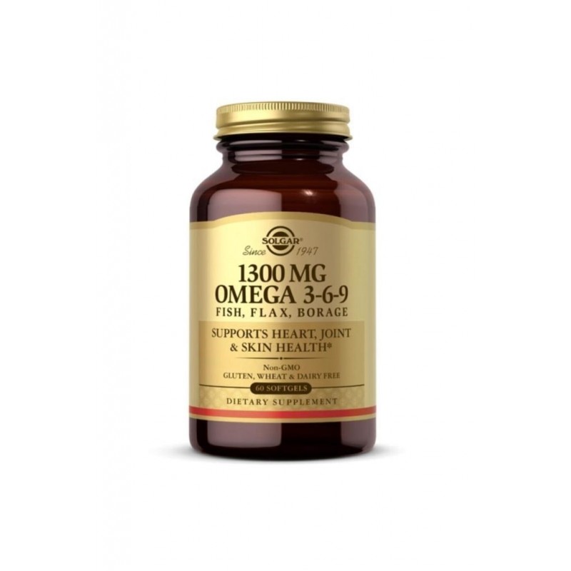 Solgar Omega 3-6-9 EFA 1300 mg 60 Kapsül