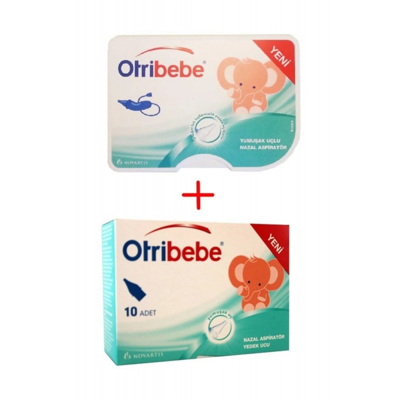 Otribebe Nazal Burun Aspiratörü Başlangıç Seti (Nazal Aspiratör+Yedek Uç)