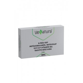 Venatura B-Trio Odt Metilkobalamin Metilfolat ve P-5-P 30 Tablet