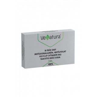 Venatura B-Trio Odt Metilkobalamin Metilfolat ve P-5-P 30 Tablet