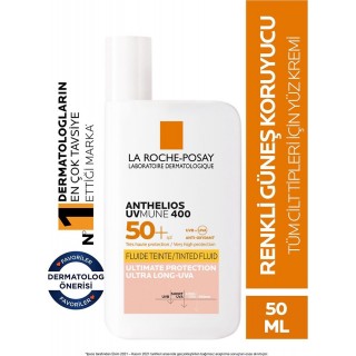 La Roche Posay Anthelios UVmune Fluid Güneş Kremi Tinted SPF50+ 50 ml