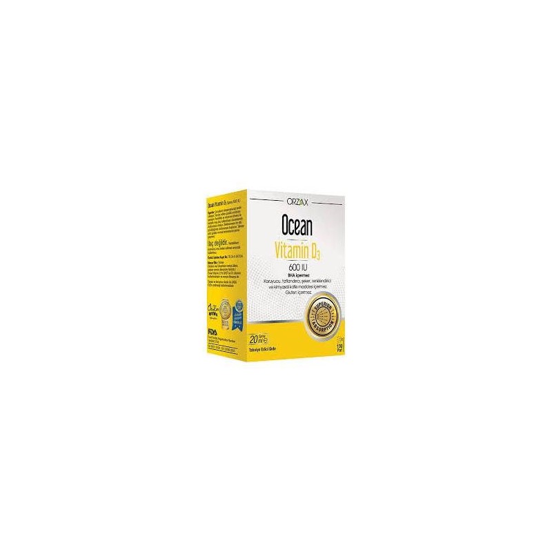 Ocean Vitamin D3 600 IU Sprey 20ml