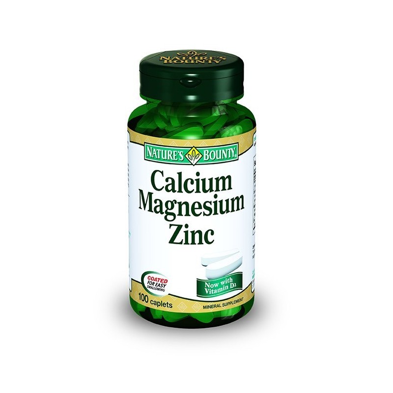 Nature s Bounty Calcium Magnesium Zinc 100 Tablet