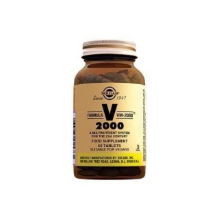 Solgar Vm 2000 60 Tablet Multivitamin