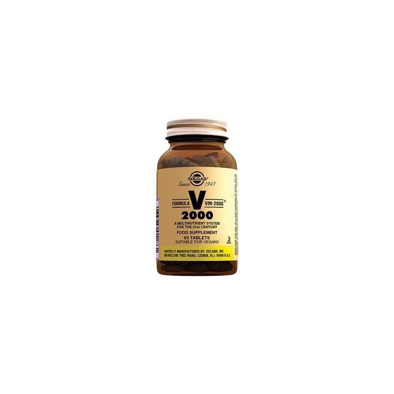 Solgar Vm 2000 60 Tablet Multivitamin