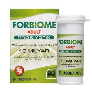 Forbiome Adult Probiyotik 28 Kapsül Forbiome Adult Probiyotik 28 Kapsül