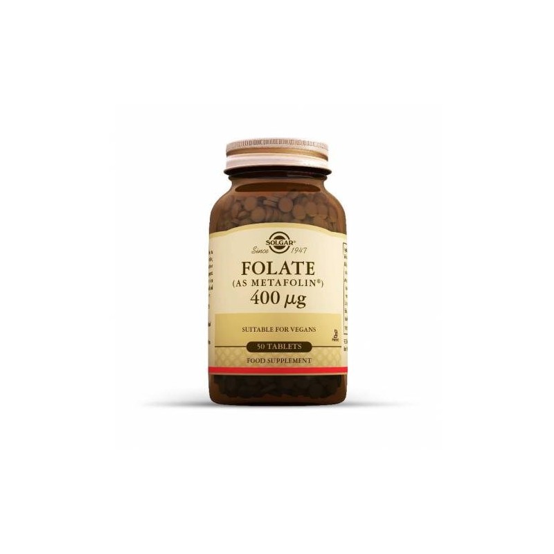 Solgar Folate As Metafolin 400 mg 50 Kapsül