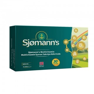 Sjomann's Multivitamin 30 Yumuşak Kapsül