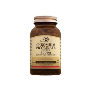 Solgar Chromium Picolinate 200 mcg 90 Kapsül