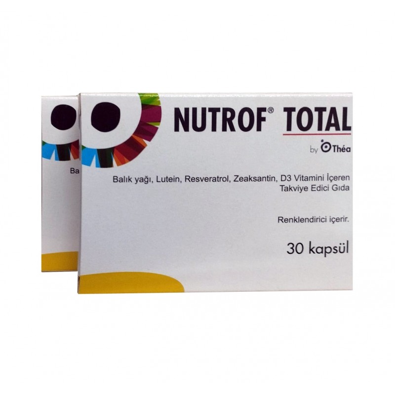 Nutrof Total 30 Kapsül 2 li 
